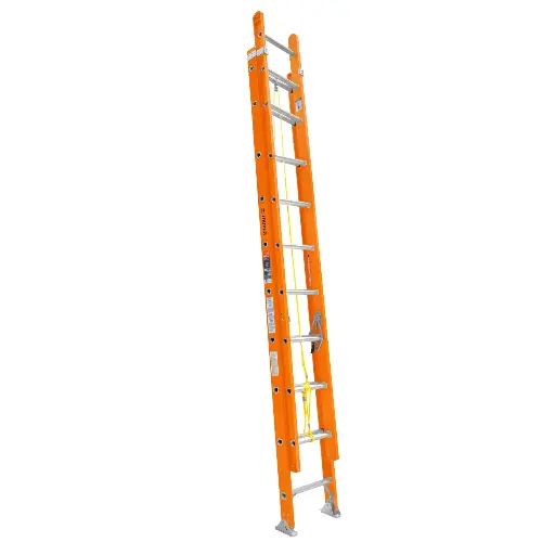 [ESE-220FV] Escalera de extensiÛn, tipo II, 20 peldaÒos, fibra de vidrio
