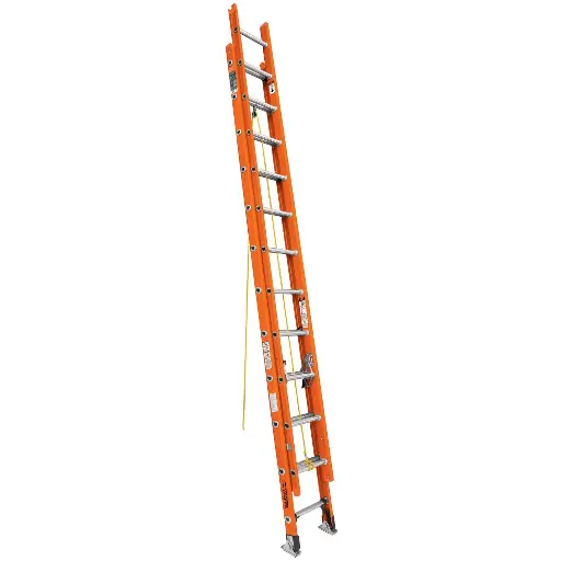 [ESE-224FV] Escalera de extensiÛn, tipo II, 24 peldaÒos, fibra de vidrio