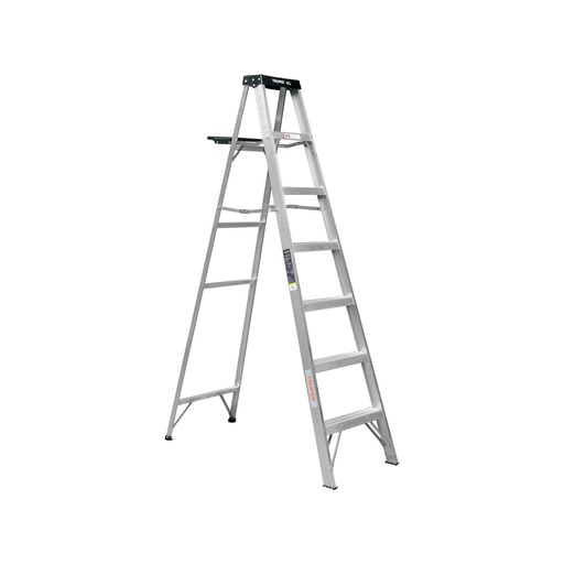 [EST-36] Escalera de tijera tipo III, 6 escalones, con bandeja