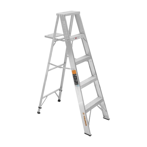 [ESTA-24] Escalera de tijera, aluminio, tipo ll, 4 escalones