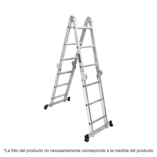 [ESMU-108] Escalera multiposiciÛn 8 peldaÒos,Tipo I