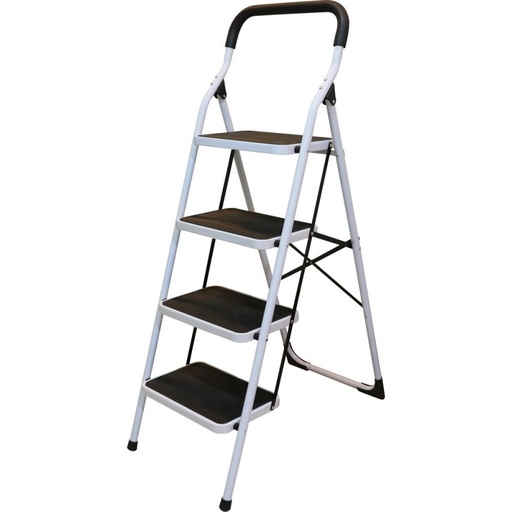 [ETT4] Escalera tipo taburete de acero 4 escalones