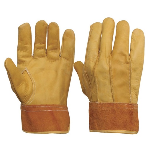 [137413] Guantes cortos de operador piel de res