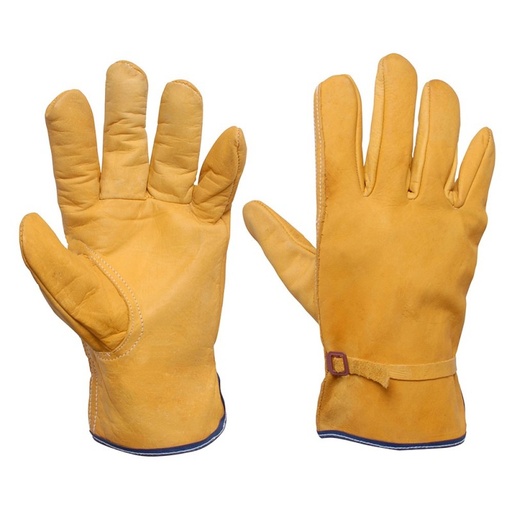 [137412] Guantes cortos tipo argonero piel de res