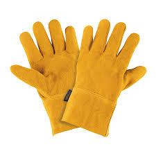 [GU-535] Guantes de carnaza, cortos, unitalla