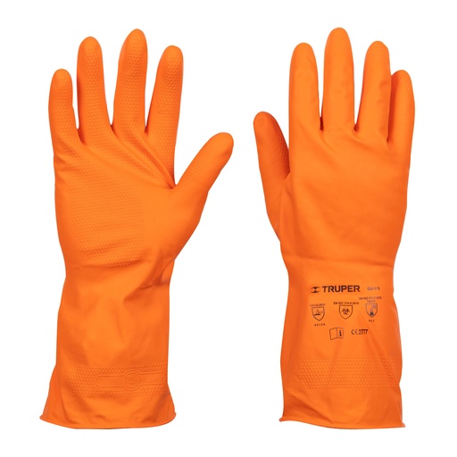 [GU-313] Guantes de latex para limpieza, grandes