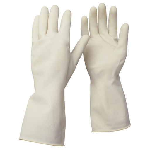 [137410] Guantes de látex uso en alimentos talla mediana