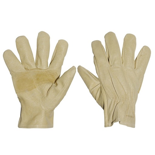 [137383] Guantes de piel de borrego y carnaza