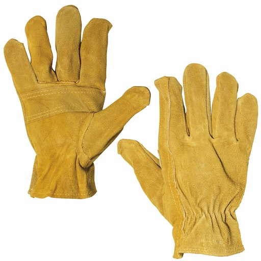 [137387] Guantes de piel de borrego y refuerzo de carnaza