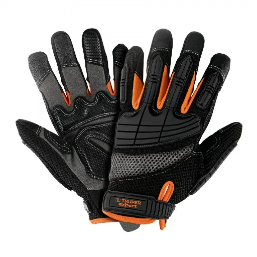 [GU-665] Guantes para mec·nicos con protecciÛn anti-impacto 15158