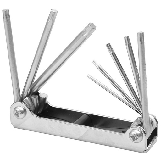 [ALLFTN8] Juego de 8 llaves hexagonales Torx® tipo navaja