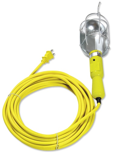[136096] Lámpara de taller con canastilla metálica 8m       136096  SURTEK 