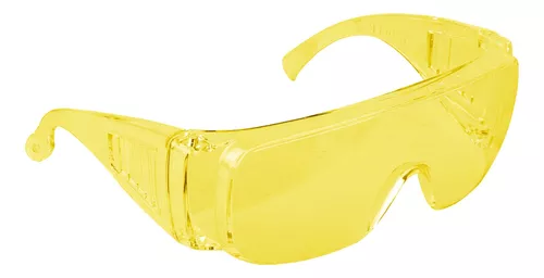 [LEN-SA] Lentes de seguridad, mica ambar, Safe