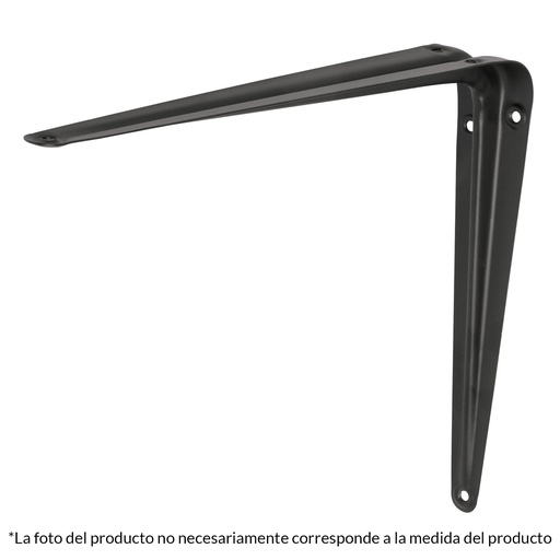 [ME-8N] MÈnsulas de acero, 6 x 8', negras