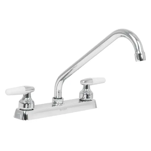 [F-318I] Mezcladora para fregadero, manerales cono, Basic 49221