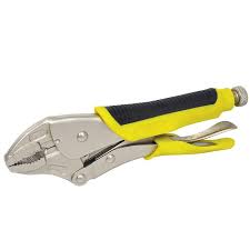 [115095] Pinza de presión curva 10" bimaterial