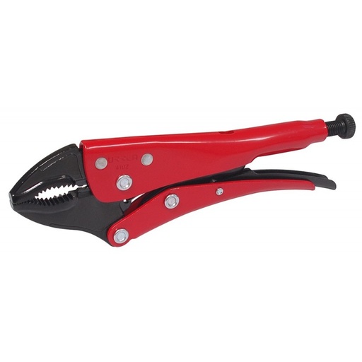 [4102] Pinza de presión quijada curva 10" uso pesado