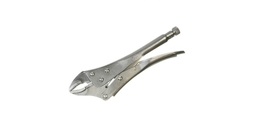 [142028] Pinza de presión quijada curva 7"