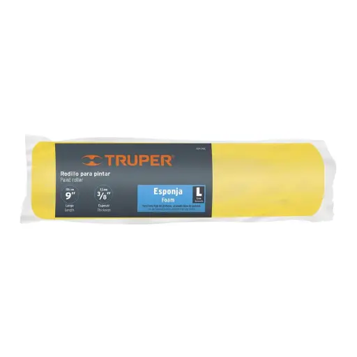 [R-ROPI-910E] Repuesto para rodillo para pintar, 9 x 3/8', lisa de esponja