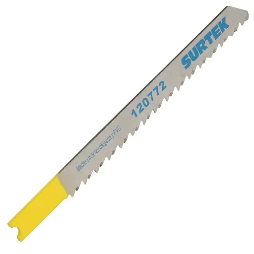 [120772] Segueta para sierra caladora 10 dientes por pulgada zanco "U" (5 piezas)