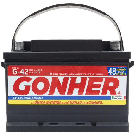 G-42 BATERIA 9 PLACAS VW GOLF JETTA CORSAR ATLAN /98
A-2 GONHER
